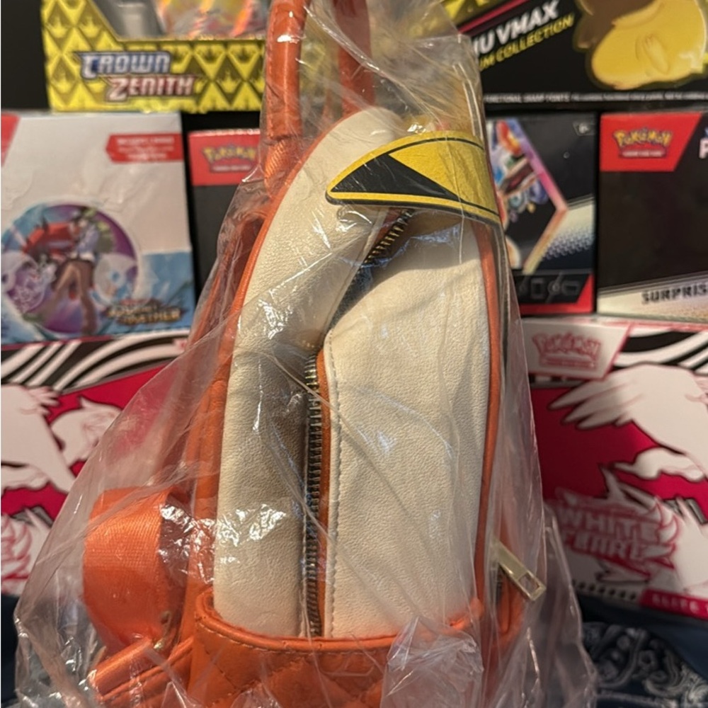 Pikachu Pumpkin Orange Backpack - image 3